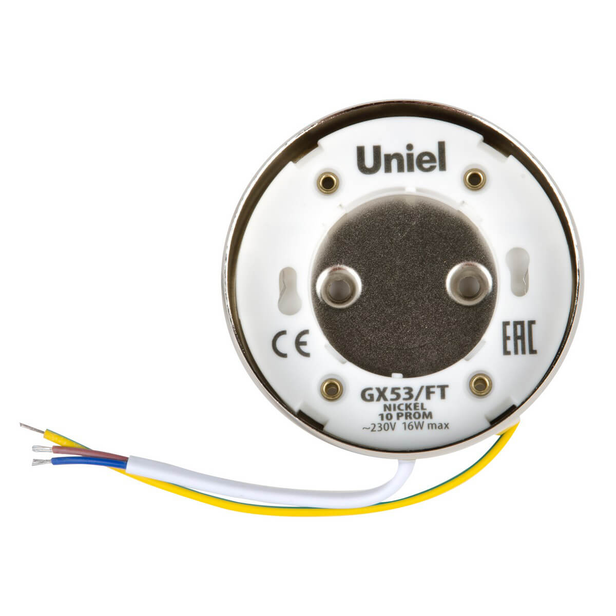 Потолочный светильник Uniel GX53/FT Nickel 10 Prom UL-00004148