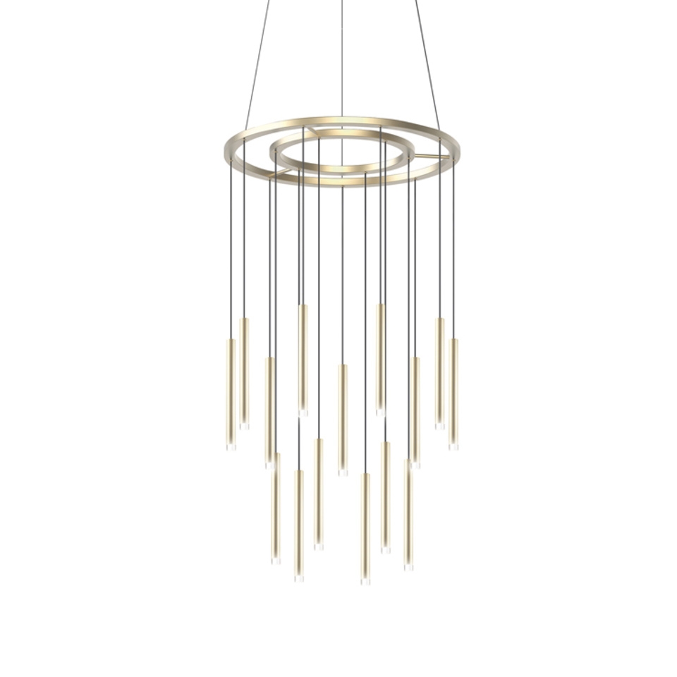 Лампа Candle 18 золотая